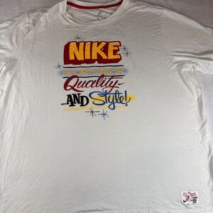 Nike Sportswear Since 1972 Quility And Style Bodega Mens‎ XXL White Shirt